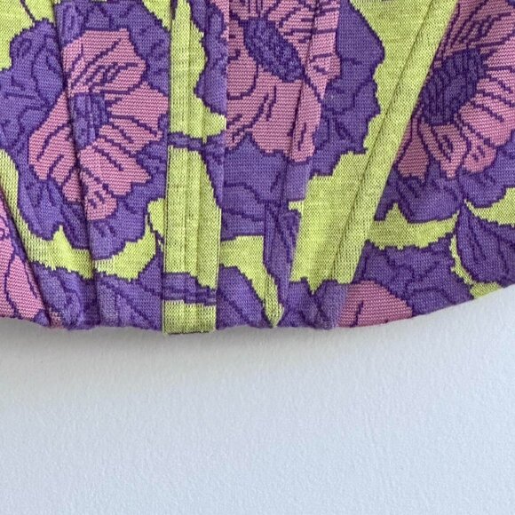 Zara sleeveless floral corset - Picture 4 of 6